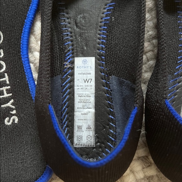 Rothy's Women's Black Flats - Picture 6 of 7